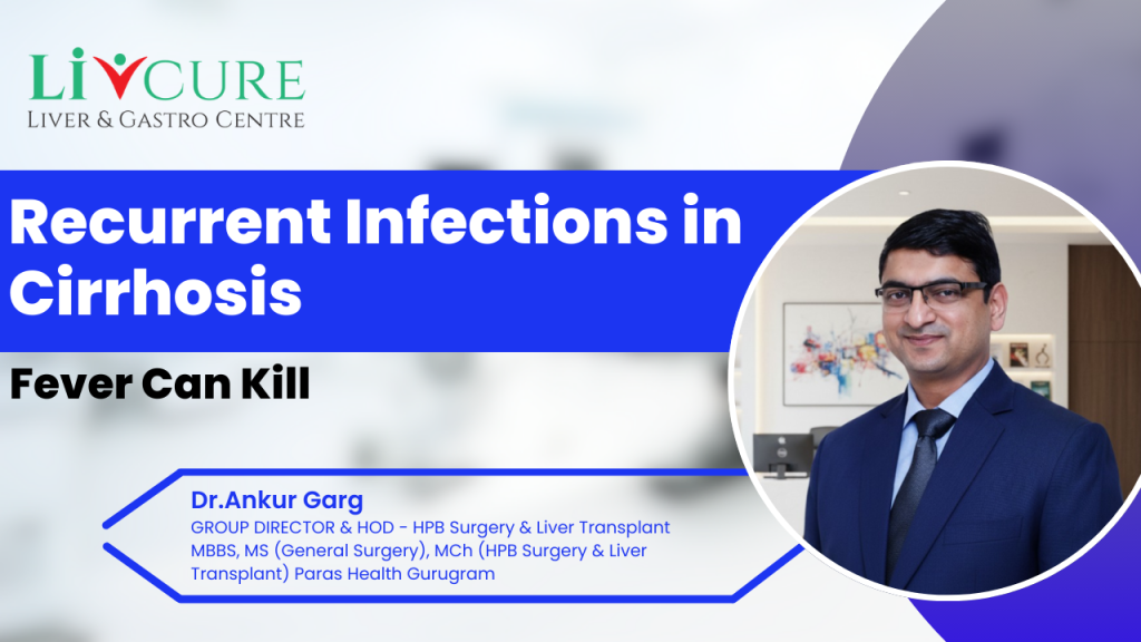 Recurrent infections in cirrhosis